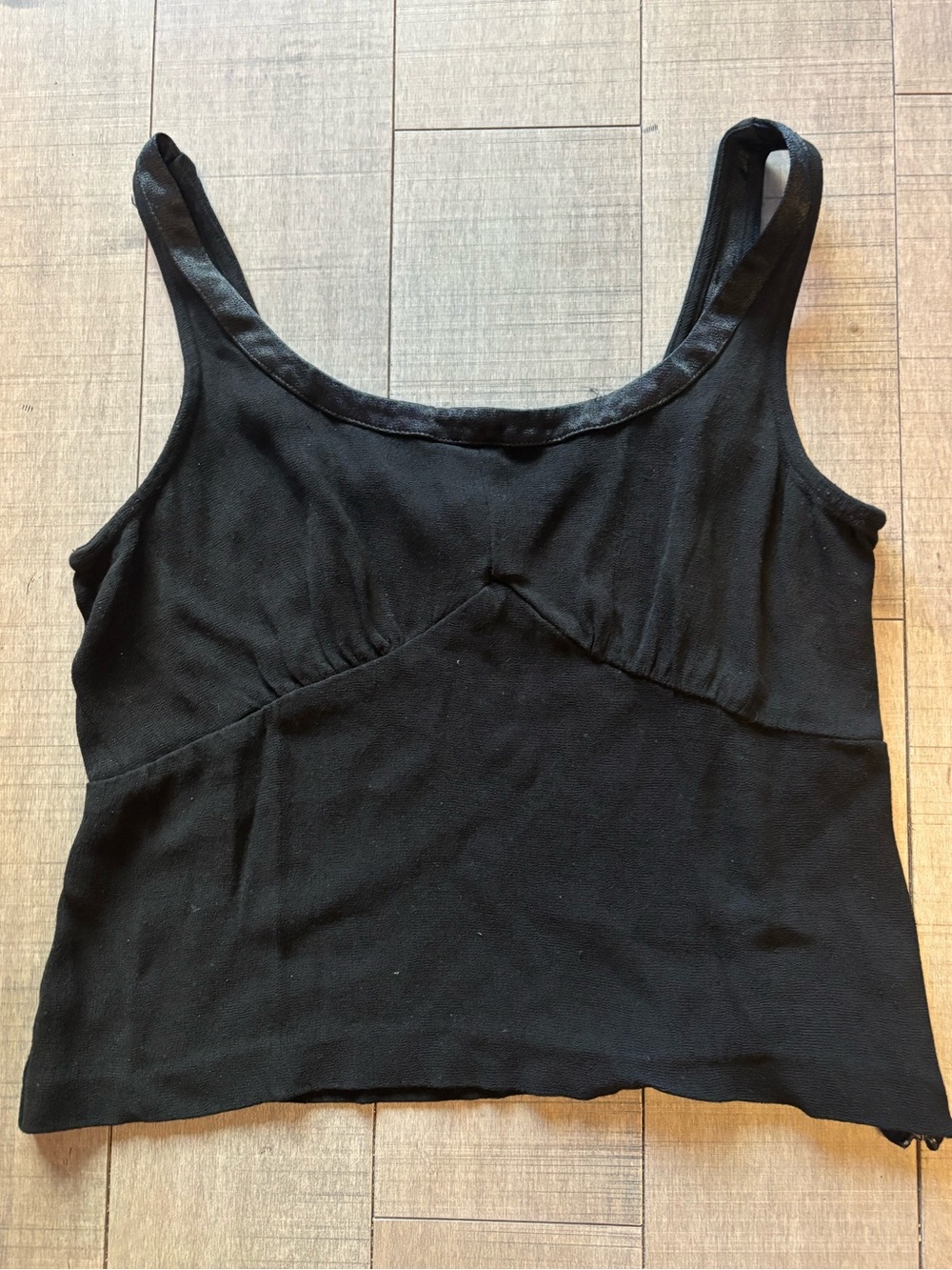 🍁3/$10🍁Mixed Fabric Sleeveless Scoop Neck Women's Top-Side Zipper